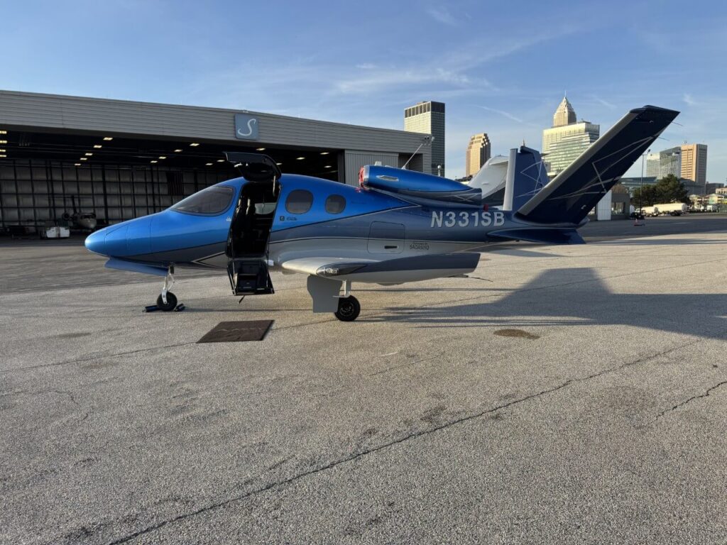 Vision Jet Range Cirrus Vision Jet SF50 | Aery Aviation Fleet